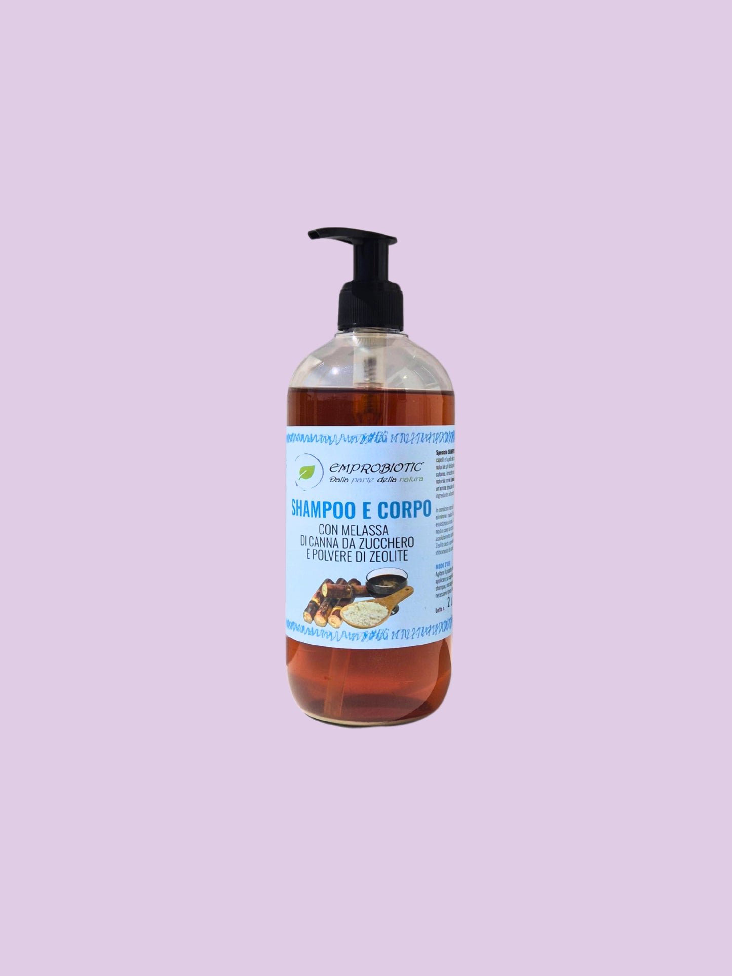 Shampoo Corpo con Melassa e Zeolite